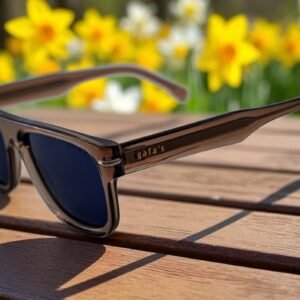 Sheet Sunglasses with Flash Glasses