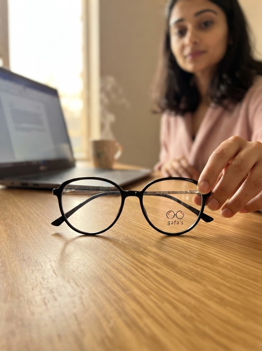 Lightweight Round Frame Glasses - Image 6