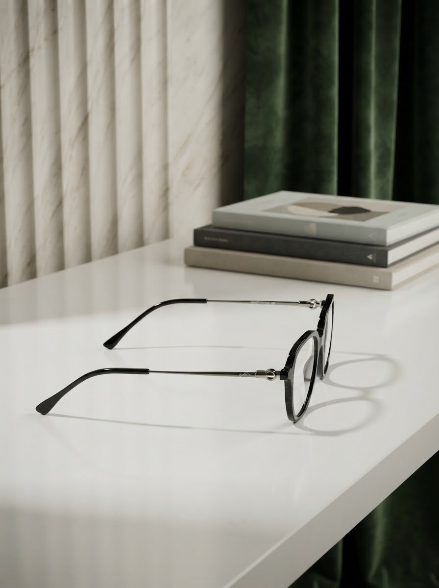 Lightweight Round Frame Glasses - Image 4