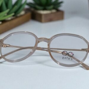 Flexible Round Transparent Glasses