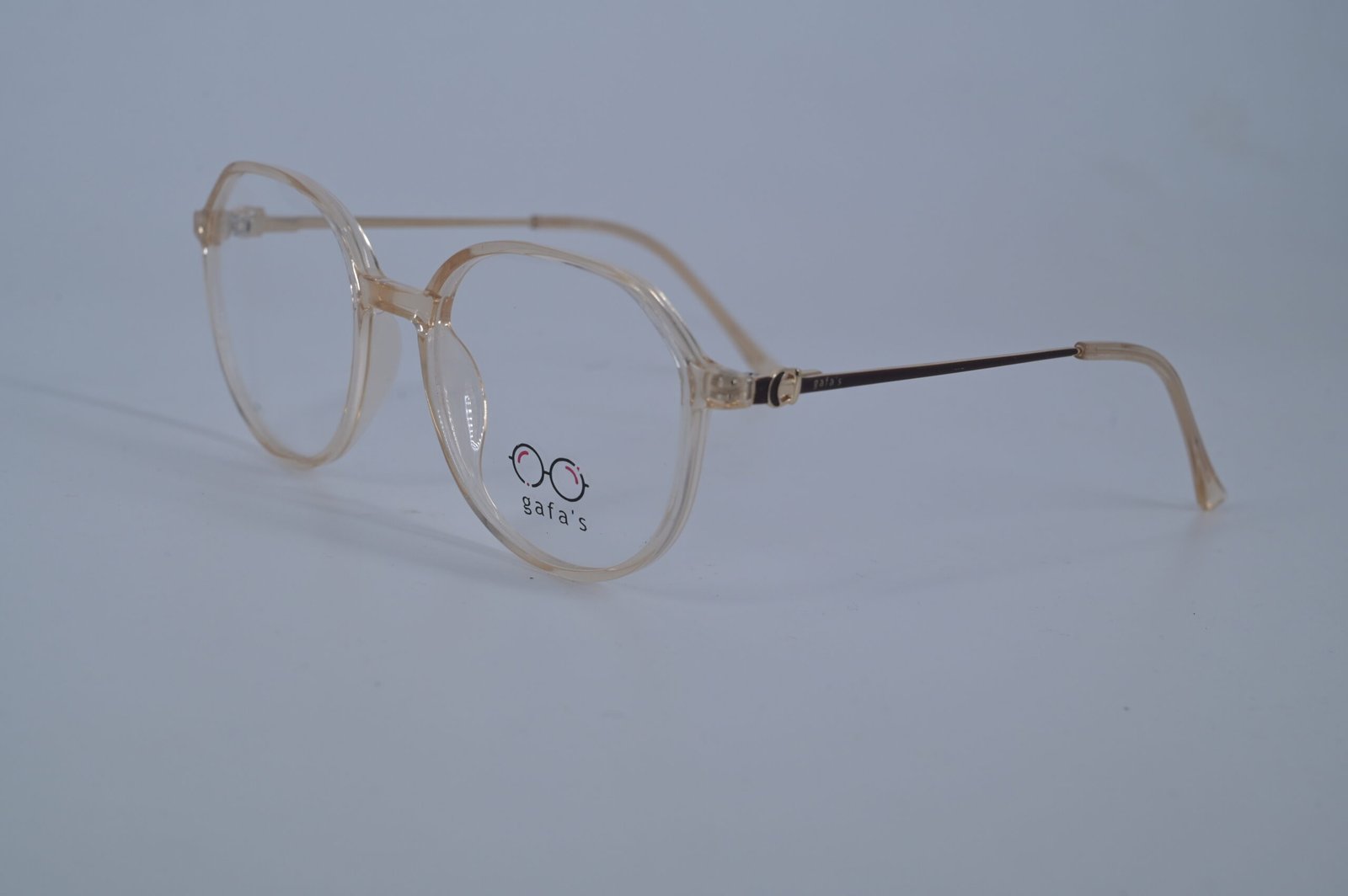 Flexible Round Transparent Glasses - Image 3